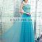 Real Picture Sleeveless See Through Beading Tulle Evening Dress Online Shopping