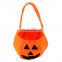 2017 Wholesale Non Woven Halloween Candy Pumpkin Bag For Kids