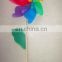 Classic Plastic Rainbow Outdoor Windmills in Top Quality