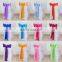 2015 Most Popular Items From Chinese Factory Organza Cheap Purple Ruffle Chair Sash