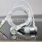 Braided wire Metal Super bass HIFI earphones for mobile phones