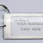 aluminum travel luggage tags