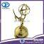 wholesale crystal replica America music award trophy with wood base