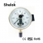 Magnetic snap-action yxc-100 industrial bottom mounting types electric contact pressure gauge