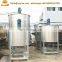 Vertical 1 ton feed mixer / Plastic Pellets Powder Color Mixer with Heater
