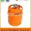 JG Tanzania Kenya Nigeria 6kg Cooking Gas Cylinder,14.4L LPG Gas Bottle for Africa,LPG Gas Cylinder Tank