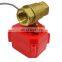 CWX-15N series of water control system DN15 2 way mini motorized electric ball valve water 5v