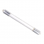 UVC hot cathode germicidal lamp T5 double ended straight tube quartz glass ceramic base G5 253.7nm 185nm