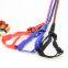 pet chest harness Fine pattern round rope leash dog walking leash A11