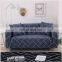 Custom Printed Sofa  cover  stretch  fabric  slipcovers floral and plain sofa cover 4 seater