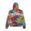 DiZNEW Wholesale Man 100% cotton Unisex Cotton Hoodies Hip Hop Tye Dye Hoodies With Drawstring