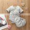 Hot selling cotton short sleeve children's clothing baby rompers for boys and girls
