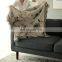 RAWHOUSE geometric deer  flowers  birds woven throw banket