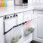 Folding Kitchen Cabinet Door Cupboard Hanging Garbage Trash Rubbish Bag Rack Hanger Holder