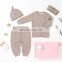 Baby's Pajamas Knotting Hat Headband Suit With Packing Box