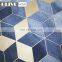 2018 Spring New Design Geometric Figure Gold Stamping Ombre Printing Cushion Cover