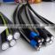 Aerial service concentric abc cable