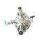 mirror polish sanitary hemispherical cap sight glass with light pressure gauge for collection tank