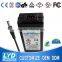 With US Eu AU JP plug 12V 24V desktop ac dc power adapter 2.5A 60W LED transformer
