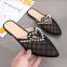 ladies women fashion leisure outdoor flat slippers shoes