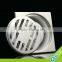 Straight Georgian bathroom polished stainless steel floor drain