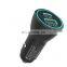 2021 New Arrival Car Charging Accessories 2 Usb Port 3.1a Smart Car Charger Dual Usb Car Charger Adapter  for Iphone