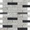 8mm thickness hotel project mixed material mosaic tile mosaic pins pastilha glass mosaic tile