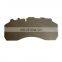 WVA29087 Reliable Manufacturer Supply Heavy Truck Tractor Casted Steel Brake Pad Backing Plate