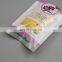 Resealable 3 Side Seal pouch plastic small mylar bags with logo colorful zipper bags