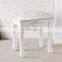 MDF dressing table white new design dresser, wholesale wood make up table
