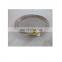oval dish with cally lilly flower