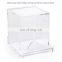 Clear Acrylic Packet Holder with Lip Alcohol Prep Pad Dispenser Acrylic Box