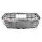 Front hood grille for Audi Q5 RSQ5 2019 chrome silver gray front new SQ5 grill mesh front bumper grille