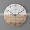 2022 Drop Ship Nordic Creative Marble Wall Clock Metal Round Wall Clocks Wall Watch For Home Decor