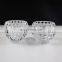 Creative Handmade Modern Tabletop Clear Spherical Round Small Size 10cm Hydroponics Crystal Glass Vase Home Decoration Holder