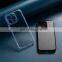 Wholesale Matt Clear Tempered Glass Protective Phone Case With TPU Inner Layer Mobile Phone Case for IPhone 12 /13