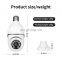 Wifi Panorama Camera Horizontal View 360 Degree CCTV Bulb Camera