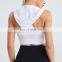 Hooded Running Grid Sports Vest Quick-Drying Breathable Nude Yoga Fitness Bra