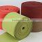 100% high elastic multi color natural ribbed rubber band                        
                                                Quality Choice