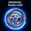 27W RGB light wireless phone charger Cooling Fan Digital Display Temperature Radiator for Mobile Phone