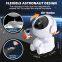 Mini Astronaut Galaxy Star Projector Starry Sky Nebula Projector Remote Control Cute Baby Spanceman Led Moon Lamp For Kids Gift