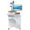 Ring Laser Marking Machine with Two Dimensional Table for cattle Tag Laser Marker with turning table