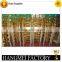 Steel Stackable gold bamboo chair