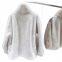 Imitation mink fur loose and lazy, environmentally friendly fur stand up collar, mink fur fur coat for women