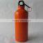 Hot sale aluminum sport water bottle with climbing hook