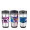 16OZ Inner new plastic PP outer stainless steel double wall travel mug