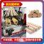 Efficient round bar machine, rolling pin, round wire reel, shaft core, arc planing