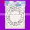 paper doilies with header card
