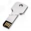 4GB Key Shaped Usb Stick With Stainless Steel
