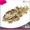 High Quality Jewelry Artificial Flower Brooch With Beautuful Rhinestone And Glass Stone